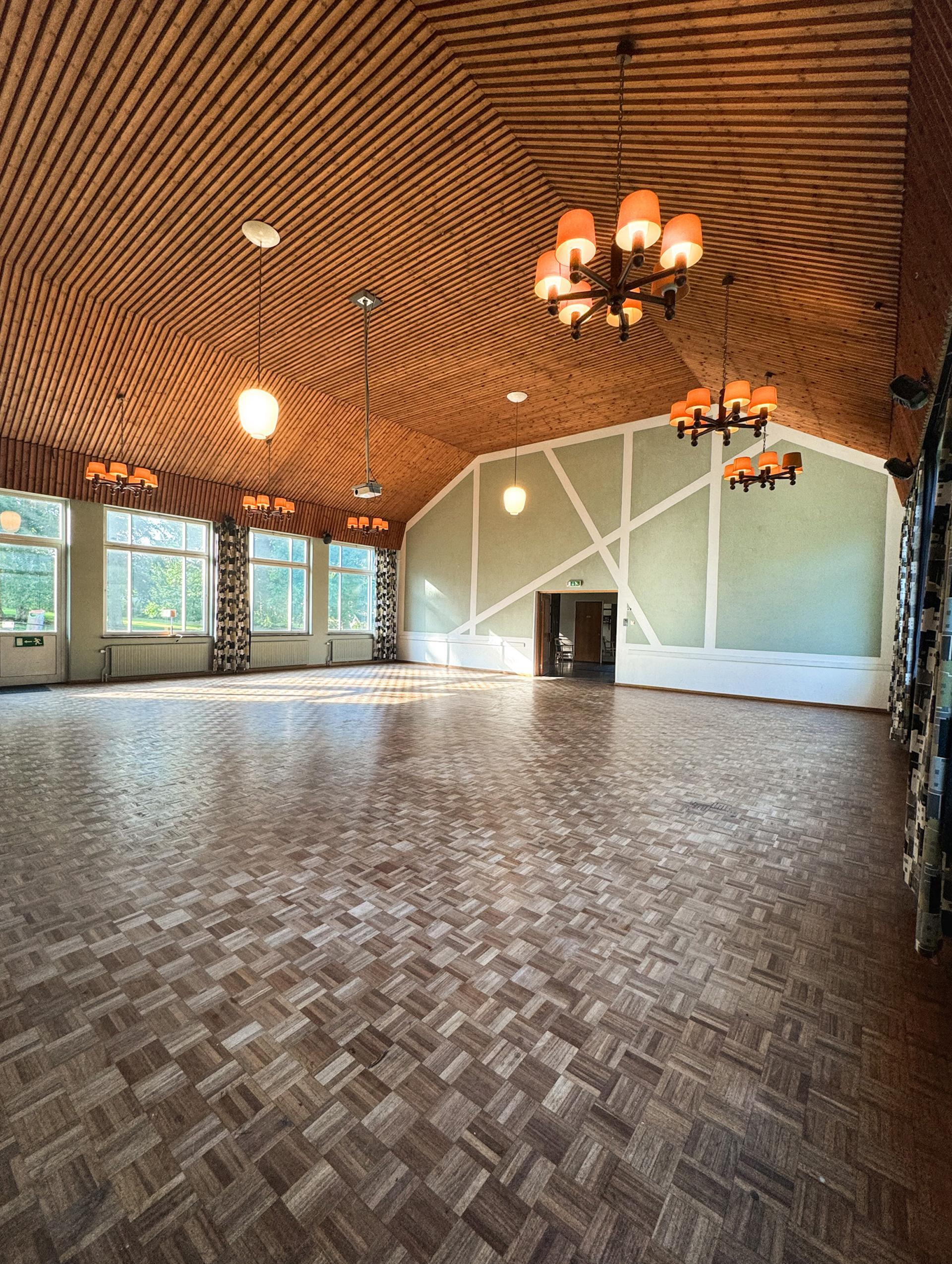 A-salen sett framifrån